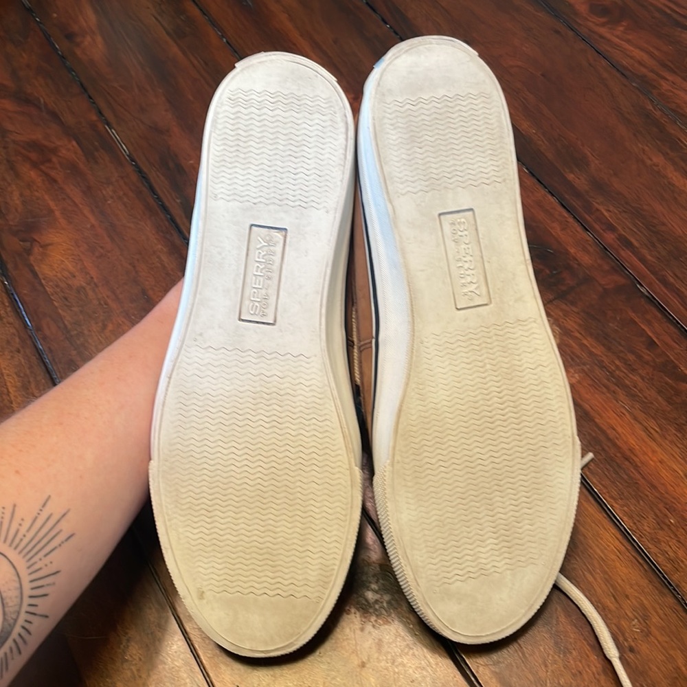 Sperry top-sider suede leather boat shoe size 8 1/2 - Picture 9 of 9